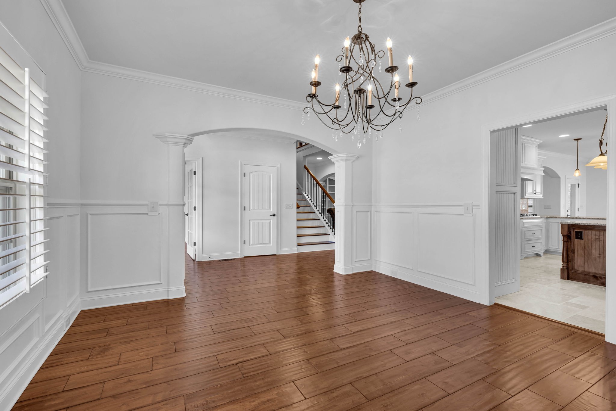 2065 Autumn Ridge Way Spring Hill, TN 37174 - Photo 13 of 58 a view of an empty room with wooden floor and a window