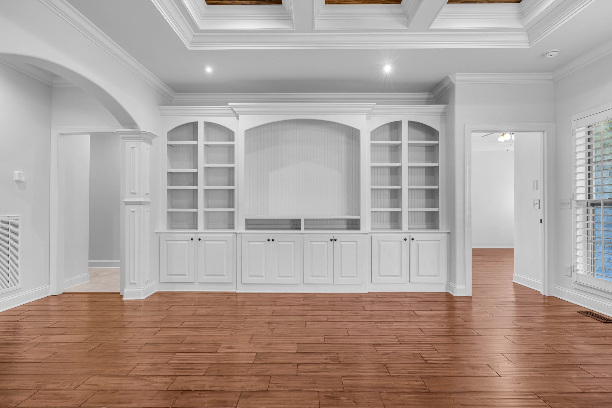 2065 Autumn Ridge Way Spring Hill, TN 37174 - Photo 30 of 58 a view of an empty room with wooden floor and windows