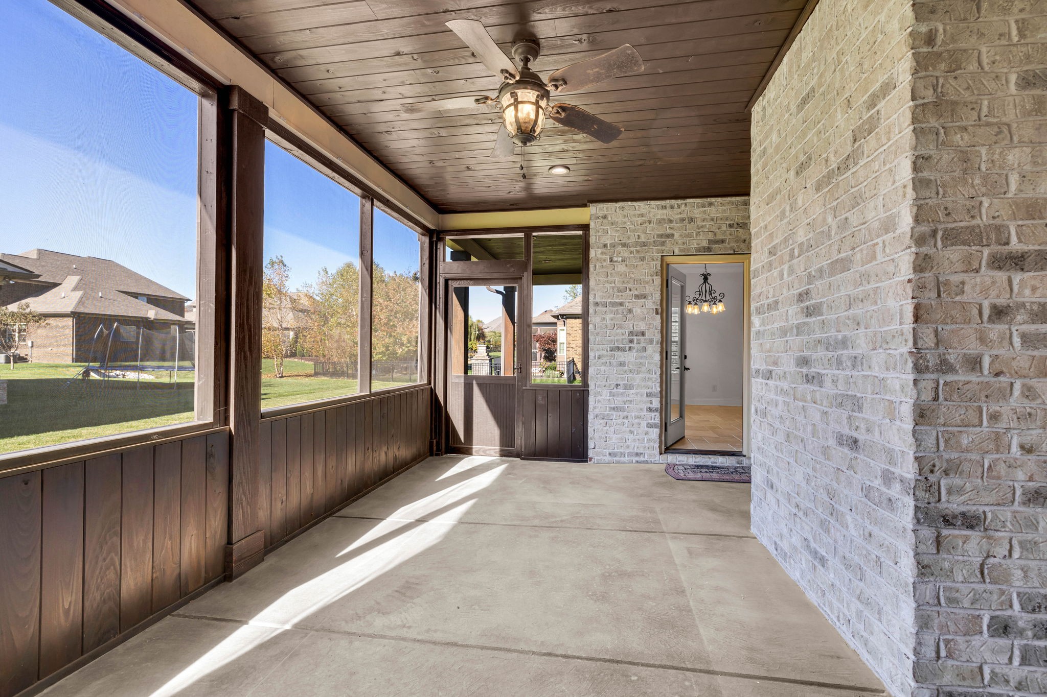 2065 Autumn Ridge Way Spring Hill, TN 37174 - Photo 54 of 58 a view of a hallway with a chandelier