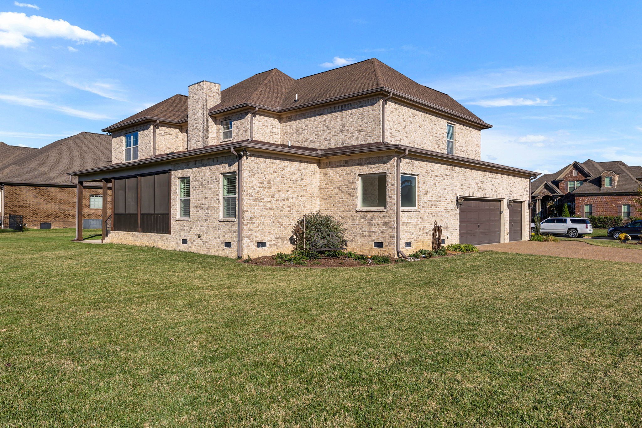 2065 Autumn Ridge Way Spring Hill, TN 37174 - Photo 57 of 58 a front view of a house with a garden