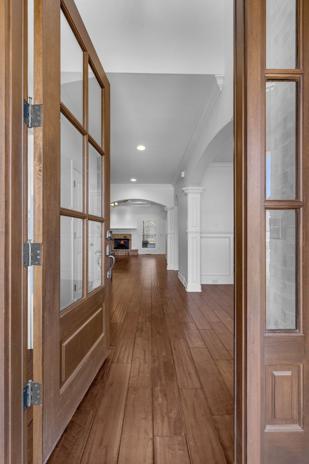 2065 Autumn Ridge Way Spring Hill, TN 37174 - Photo 8 of 58 a view of hallway with wooden floor and electronic appliances