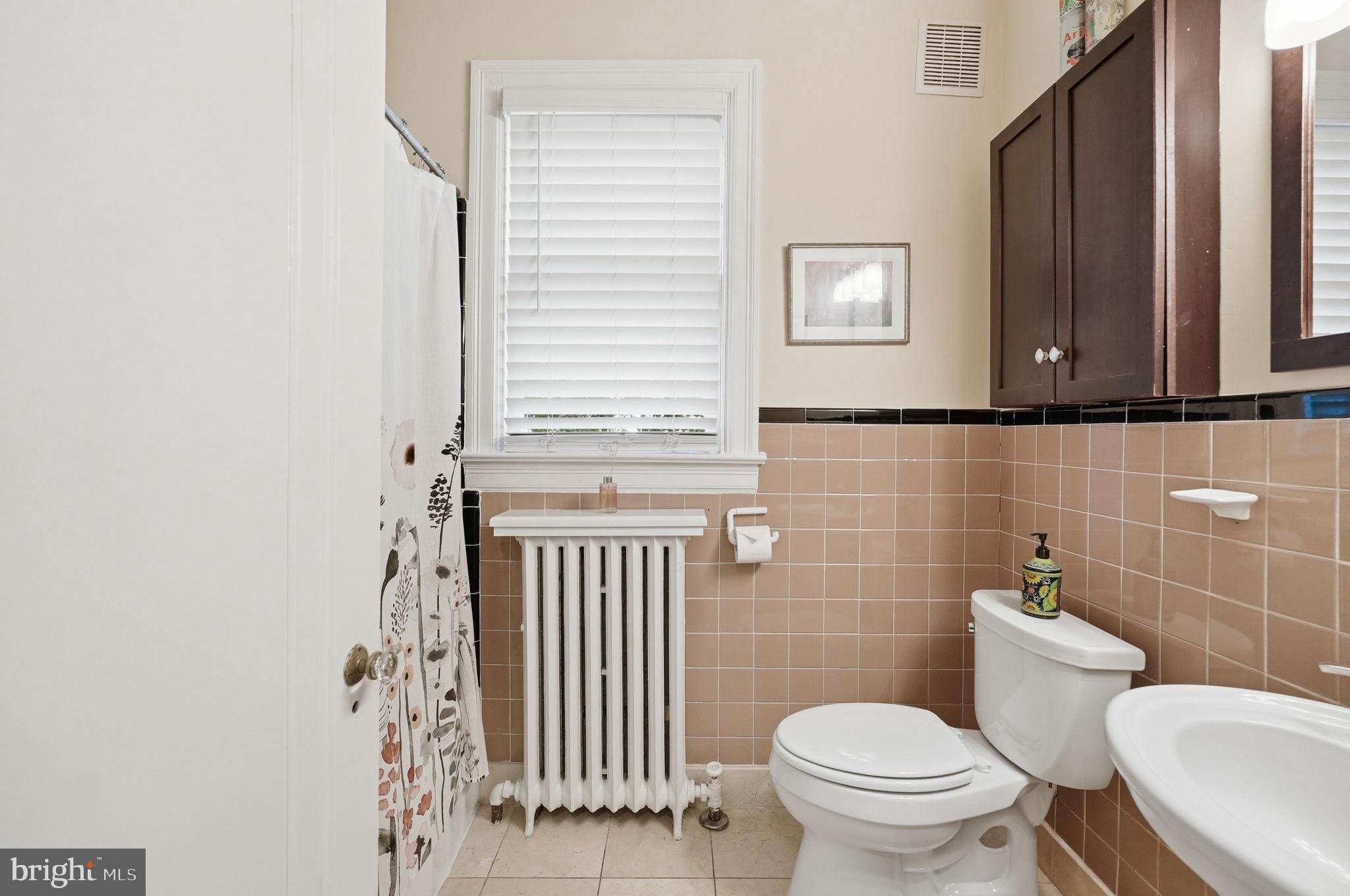 6814 Brookville Road Chevy Chase, MD 20815 - Photo 23 of 39 Charming vintage bathroom retreat.