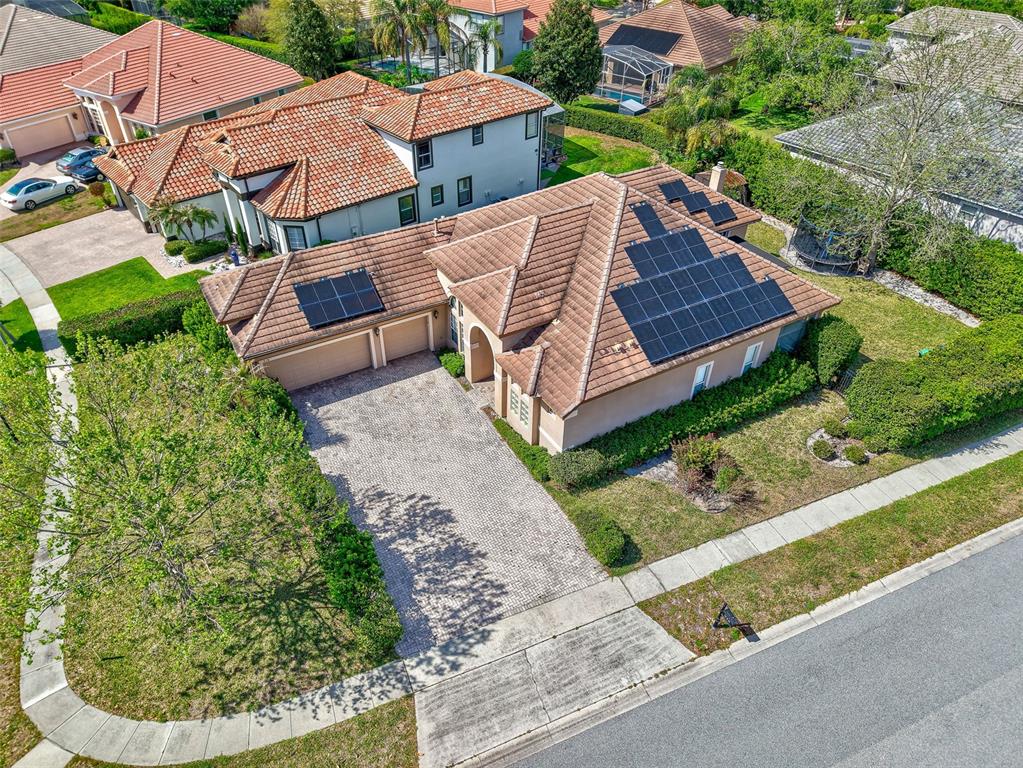 918 Algare Loop Windermere, FL 34786 - Photo 61 of 73 a aerial view of a house with garden