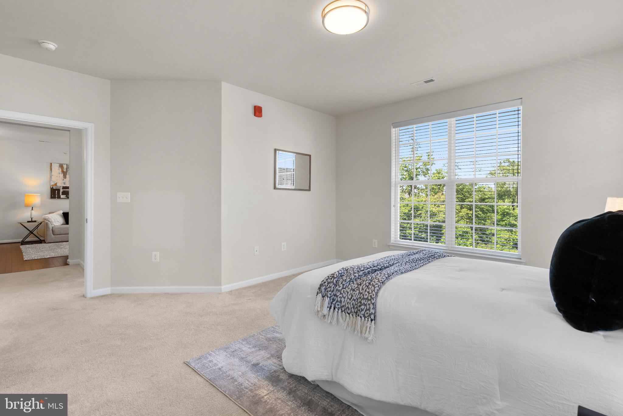 3835 Doc Berlin Drive, Unit 44 Silver Spring, MD 20906 - Photo 17 of 28 a spacious bedroom with a bed and a window