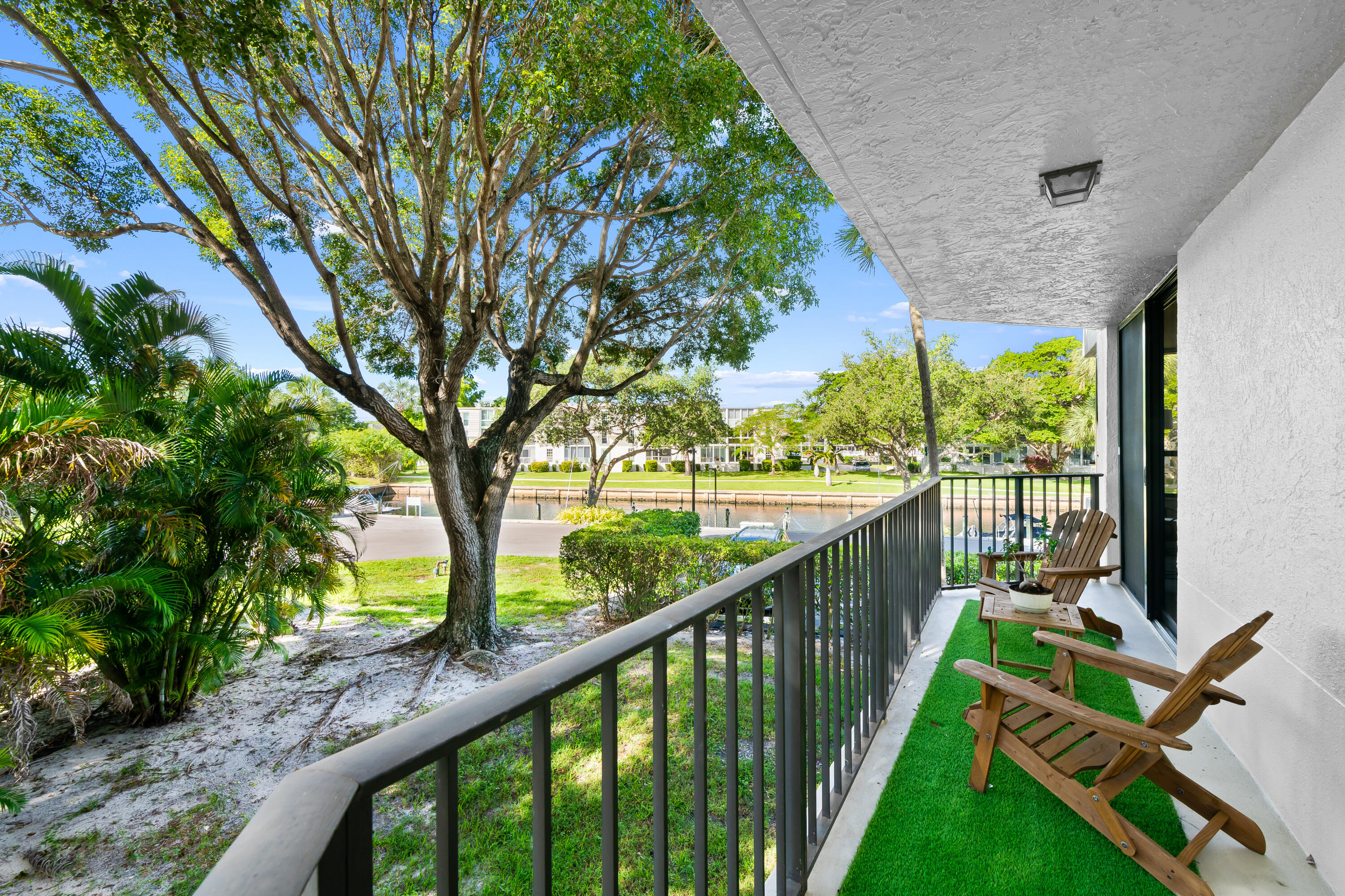799 Jeffery Street, Unit 202 Boca Raton, FL 33487 - Photo 21 of 39 a view of a two chair in the balcony