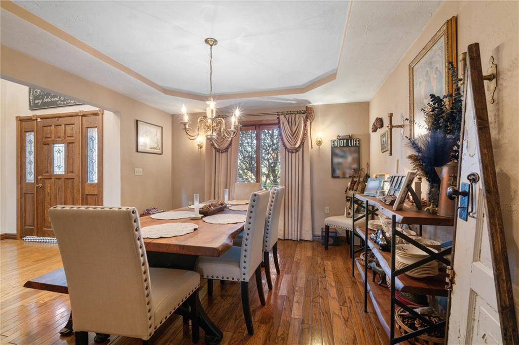338 Quarry Road Washington, PA 15301 - Photo 31 of 50 a view of a dining room with furniture window and wooden floor