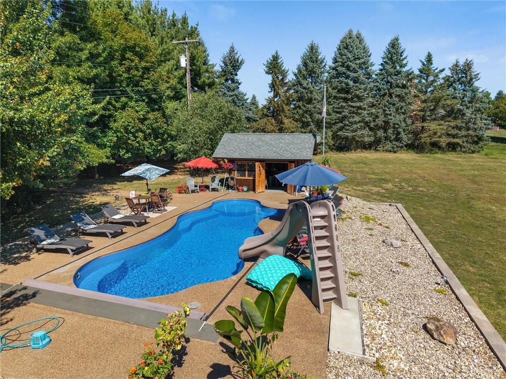 338 Quarry Road Washington, PA 15301 - Photo 47 of 50 swimming pool view with a seating space