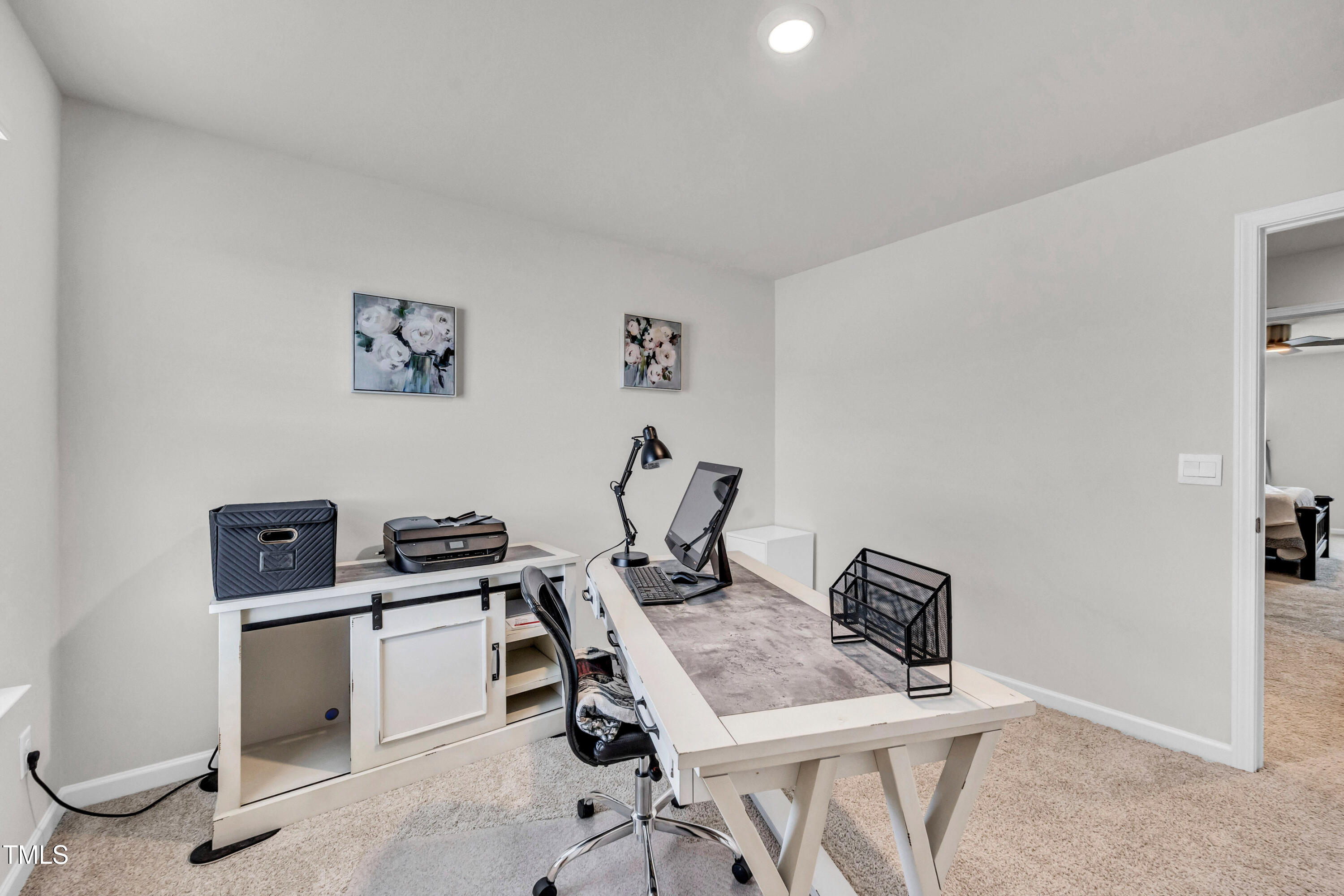 2923 Cullens Drive Graham, NC 27253 - Photo 25 of 48 a view of a workspace with furniture