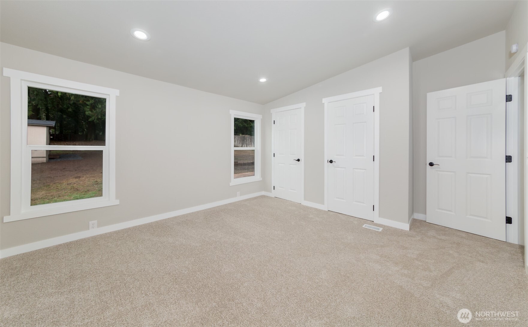 225 North Lake Roesiger Road Snohomish, WA 98290 - Photo 13 of 40 a view of an empty room with a window