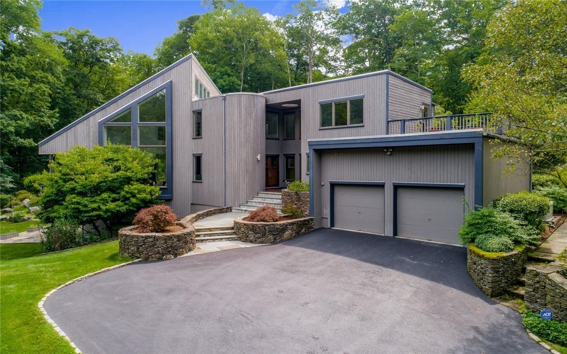 48 Saddle Ridge Road Pound Ridge, NY 10576 - Photo 1 of 1 Front of house from driveway