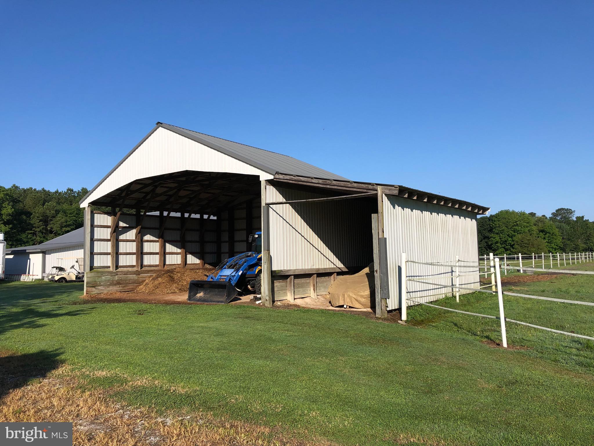 3949 Jesterville Road Tyaskin, MD 21865 - Photo 42 of 80 Manure shed and Run In for horses