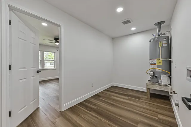 wooden floor in an empty room