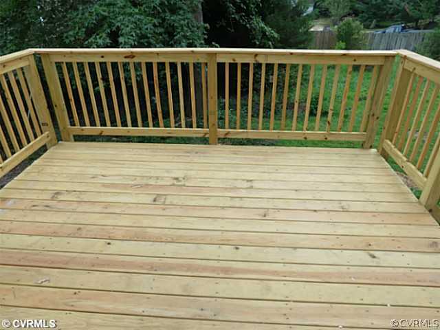 8831 Pleasant Ridge Road North Chesterfield, VA 23237 - Photo 17 of 18 Patio/Deck - NEW DECK!