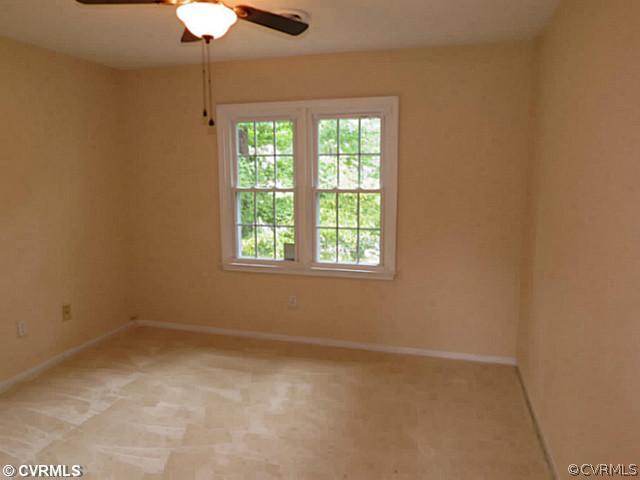 8831 Pleasant Ridge Road North Chesterfield, VA 23237 - Photo 4 of 18 Bedroom - New Ceiling Fan, Paint, and Carpet