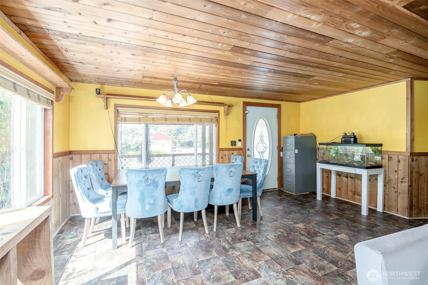 142 Gharet Road Randle, WA 98377 - Photo 9 of 32 a view of a dining room with furniture window and outside view