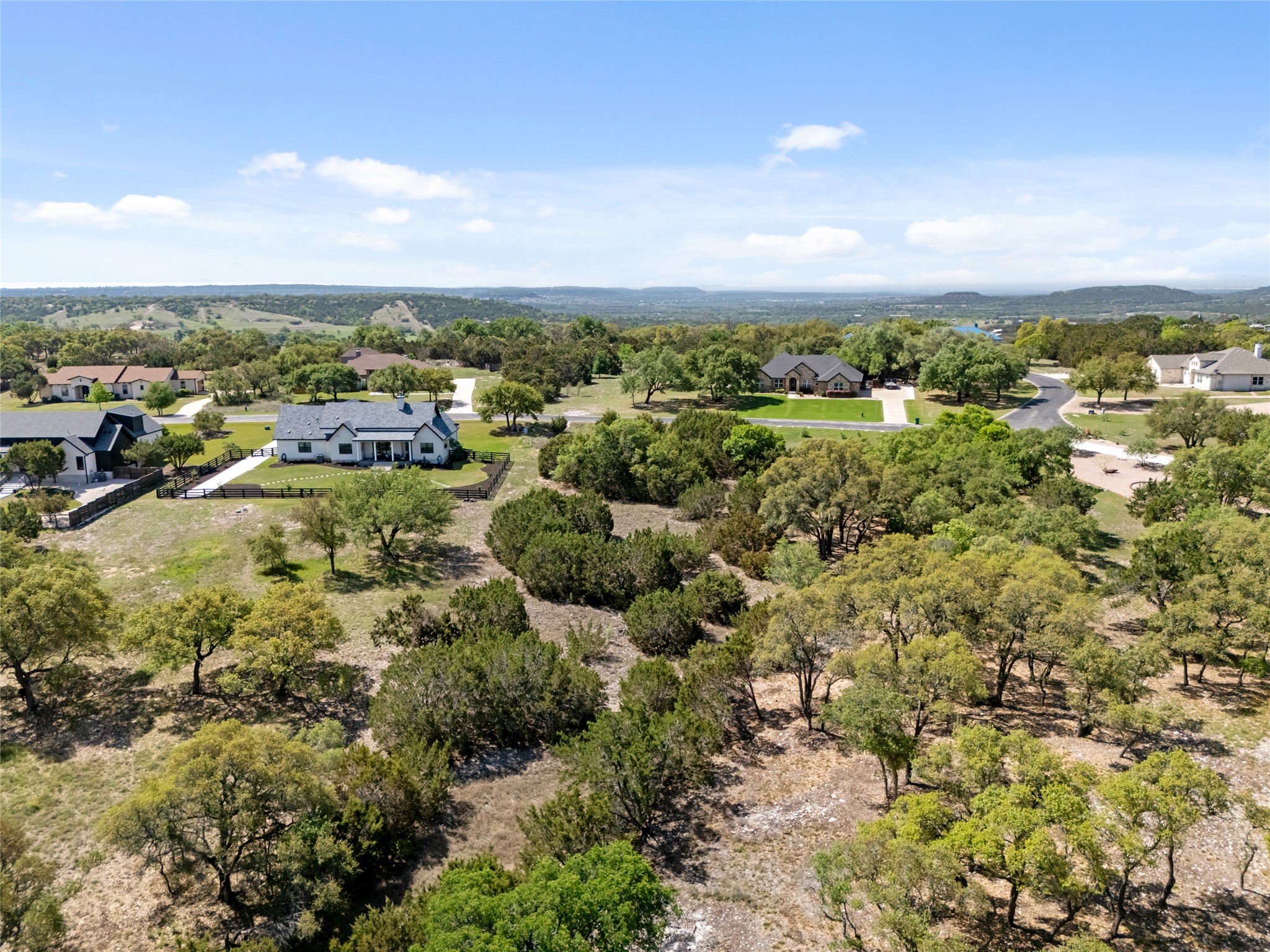 332 First Down Dash Burnet, TX 78611 - Photo 12 of 25 an aerial view of a city with lots of residential buildings