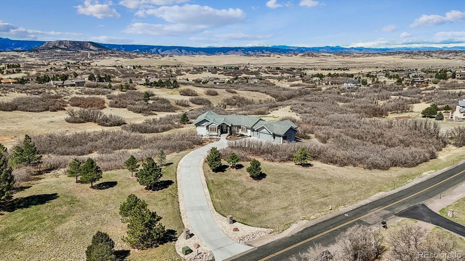 3959 Serenade Road Castle Rock, CO 80104 - Photo 49 of 50 a view of a sky from a balcony