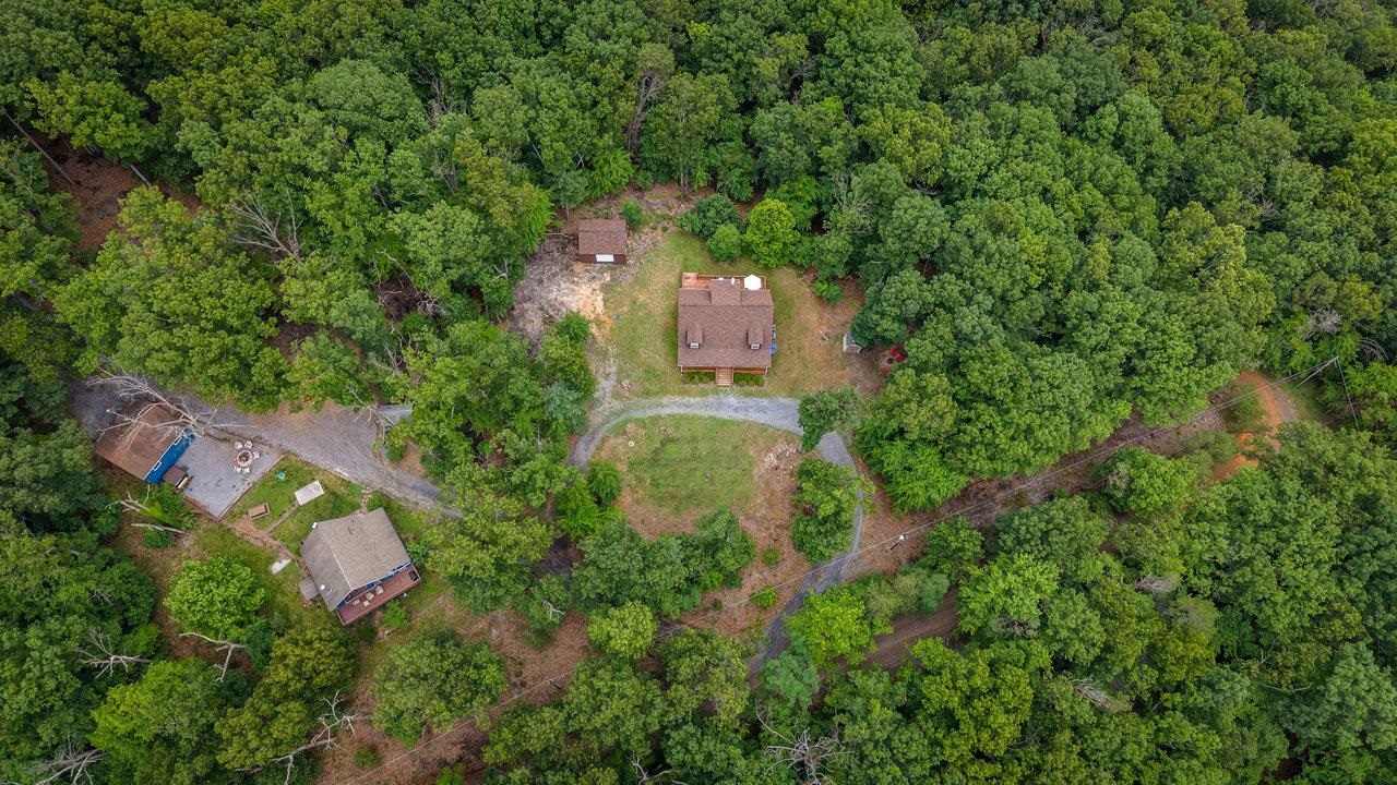 159 Park View Shenandoah, VA 22849 - Photo 52 of 70 an aerial view of a house with a yard and trees all around