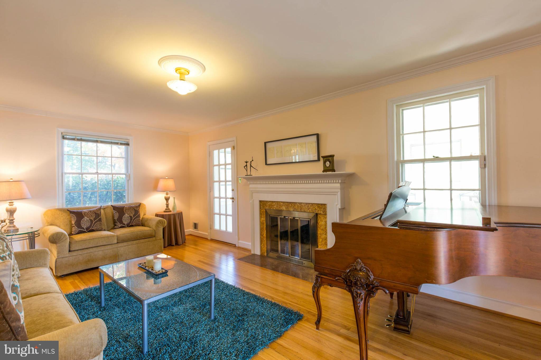 207 Indian Spring Drive Silver Spring, MD 20901 - Photo 5 of 30 a living room with furniture fireplace and window
