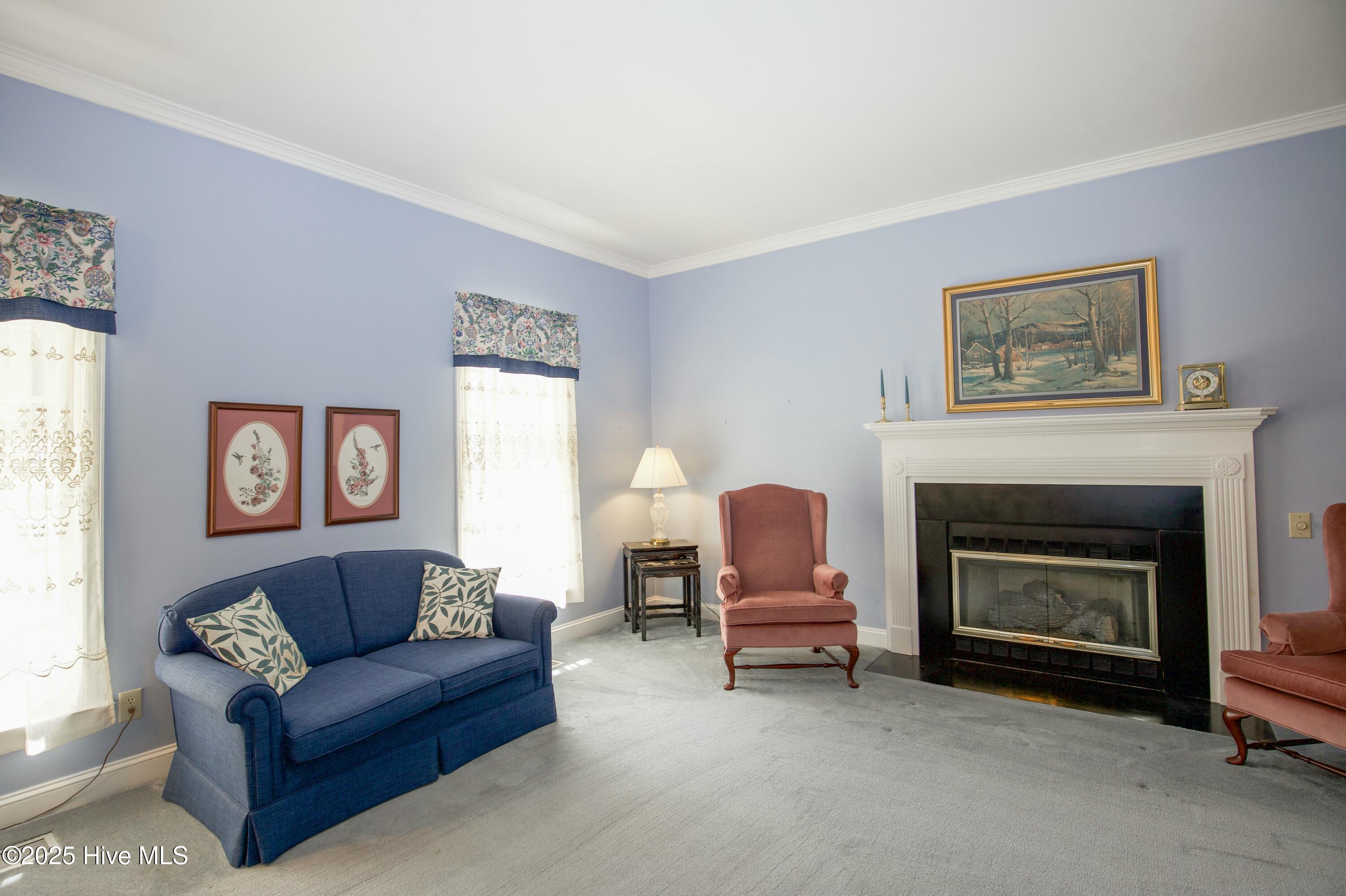 12 Lochdon Court Pinehurst, NC 28374 - Photo 10 of 65 Living Room-Fireplace