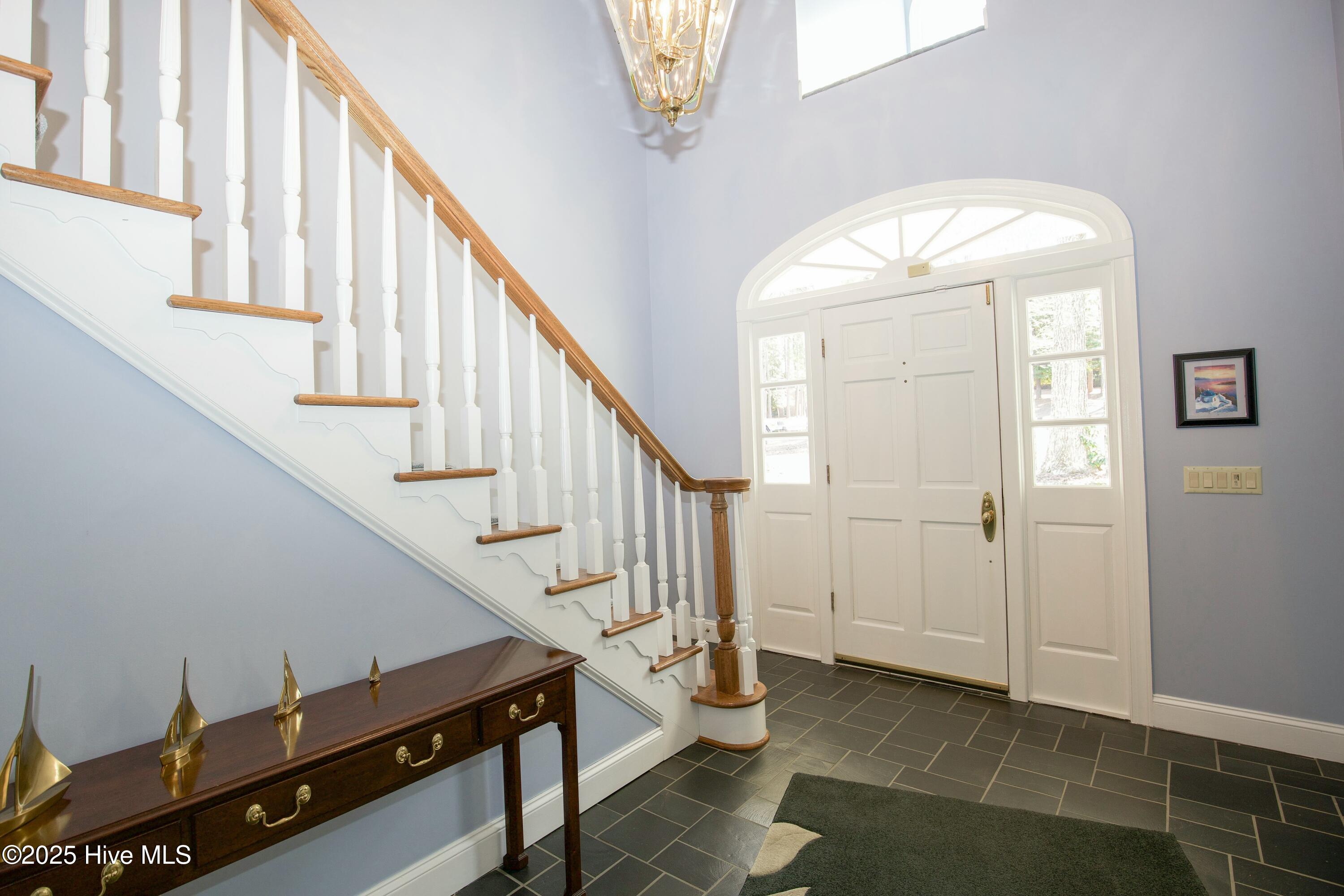 12 Lochdon Court Pinehurst, NC 28374 - Photo 7 of 65 Foyer Stairway