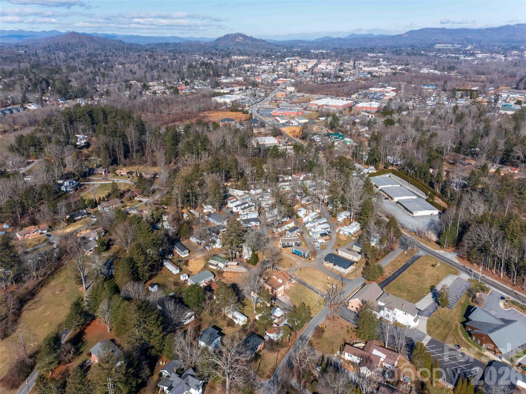 118 Rutledge Drive Hendersonville, NC 28739 - Photo 40 of 48 an aerial view of multiple house