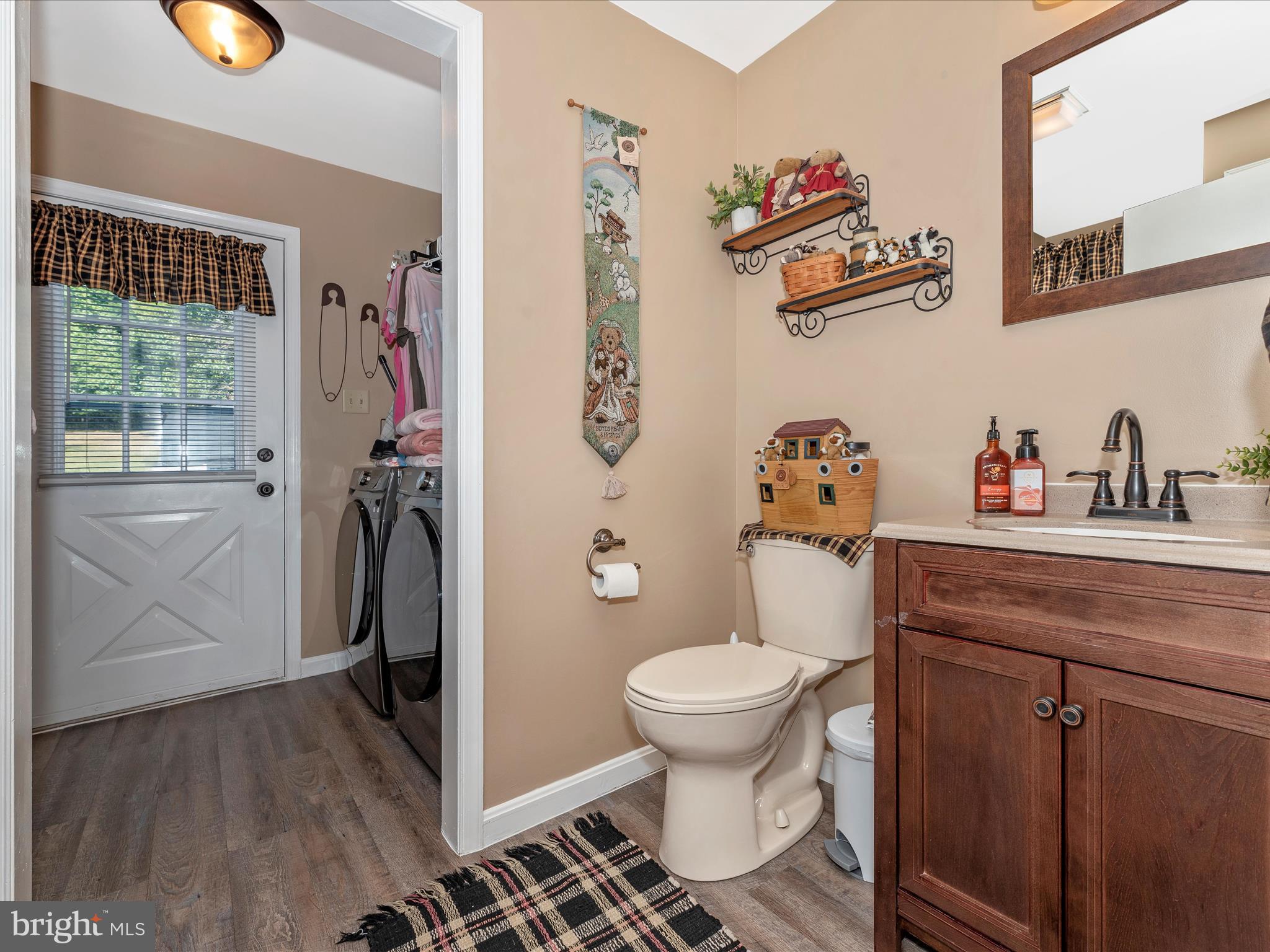 6320 Debold Road Sabillasville, MD 21780 - Photo 34 of 73 Main Level Bathroom/Laundry Room
