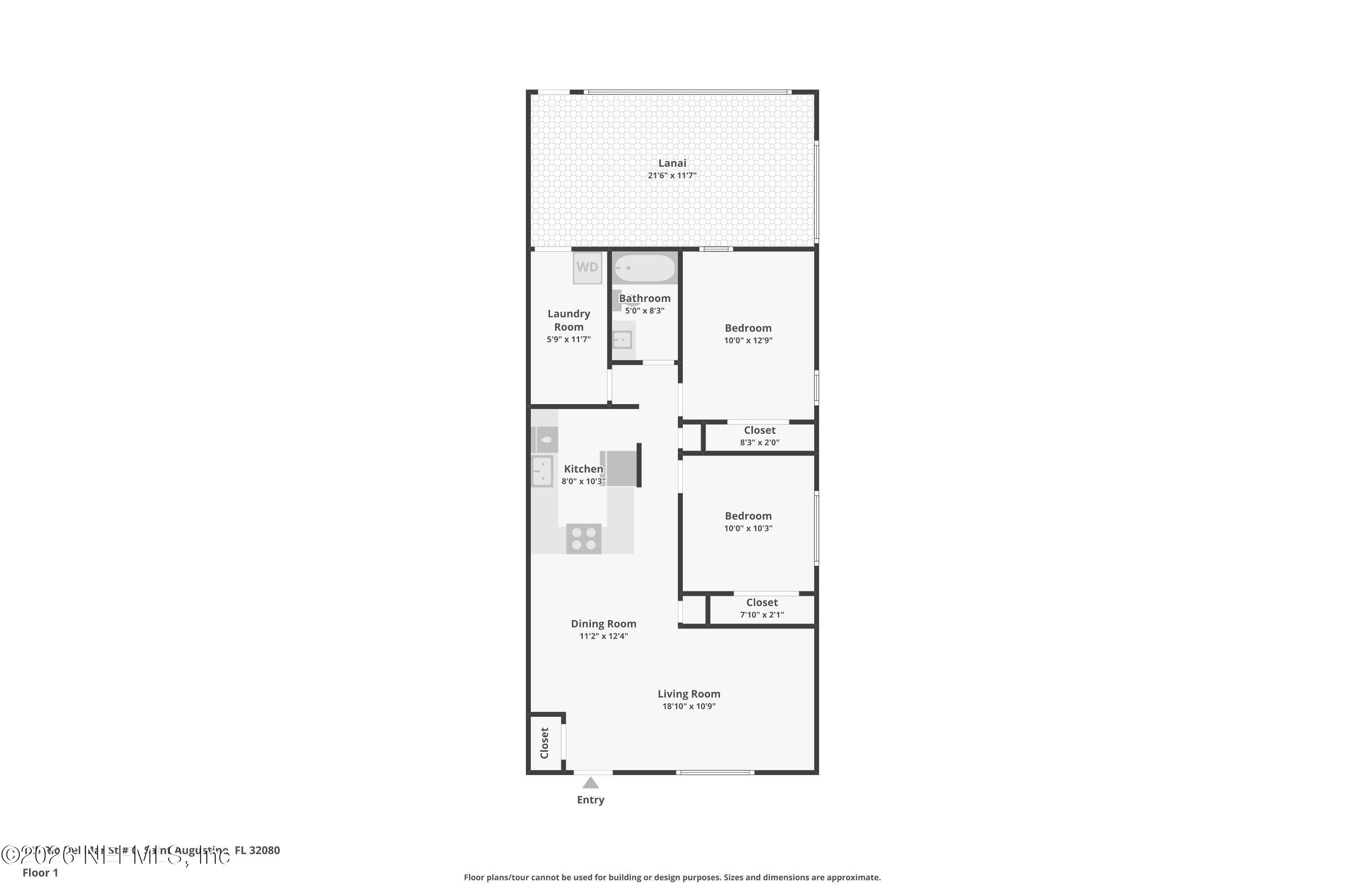 125 Rio Del Mar Street, Unit C St. Augustine, FL 32080 - Photo 17 of 18 1-floor-1