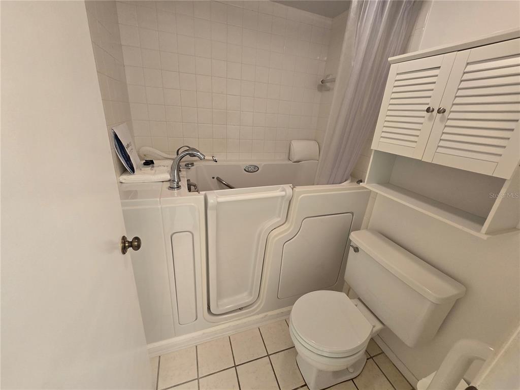 411 South Bayshore Boulevard, Unit 1 Safety Harbor, FL 34695 - Photo 26 of 30 a white toilet sitting next to a shower