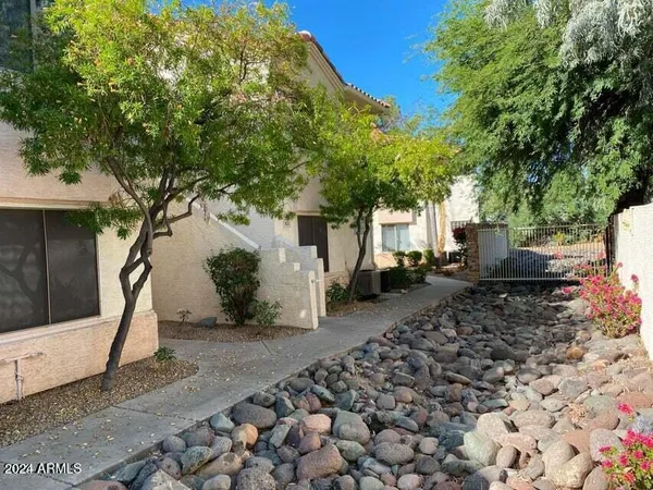 a view of a back yard of the house