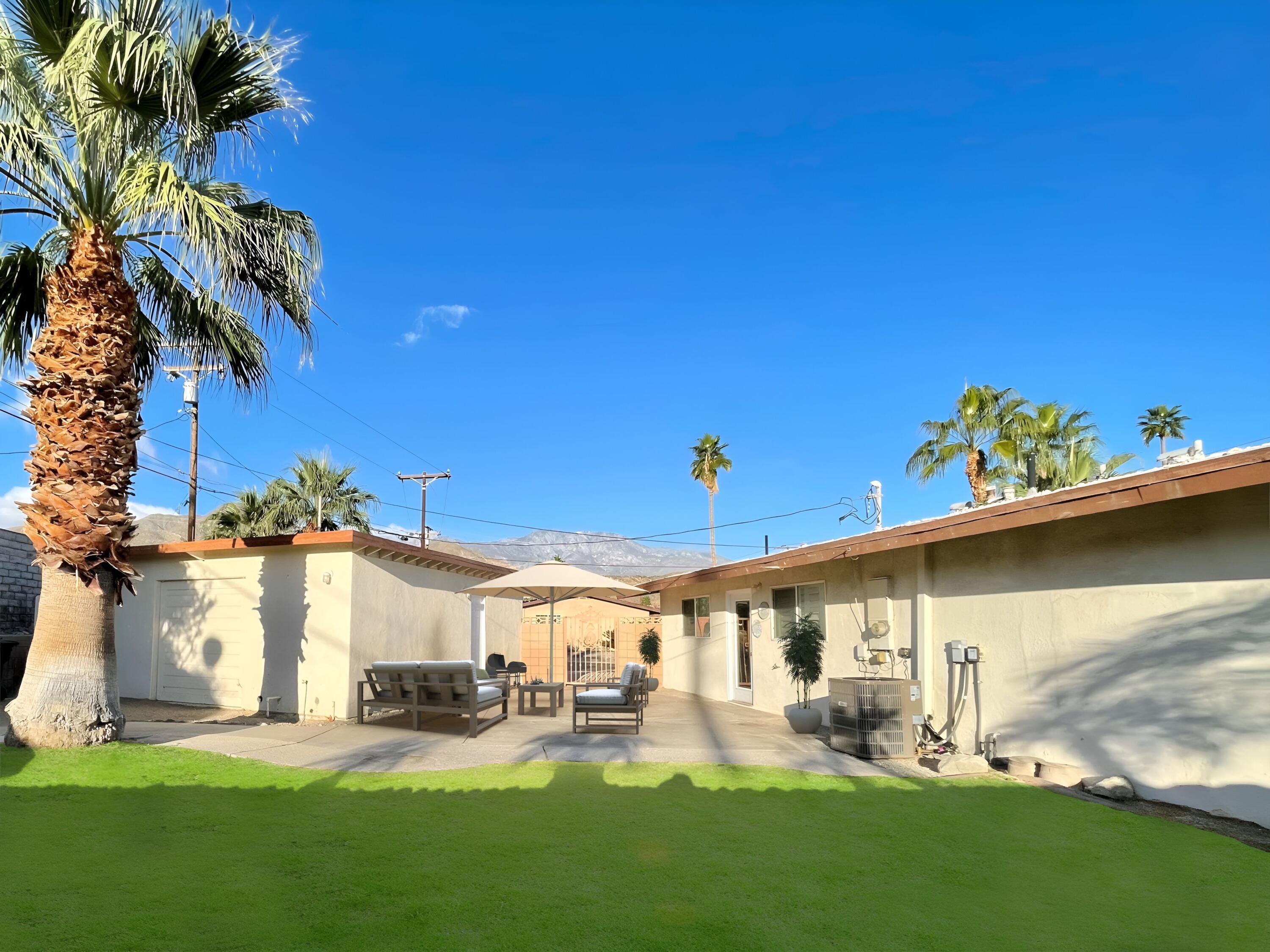 68351 Terrace Road Cathedral City, CA 92234 - Photo 14 of 27 Side Yard w Grass