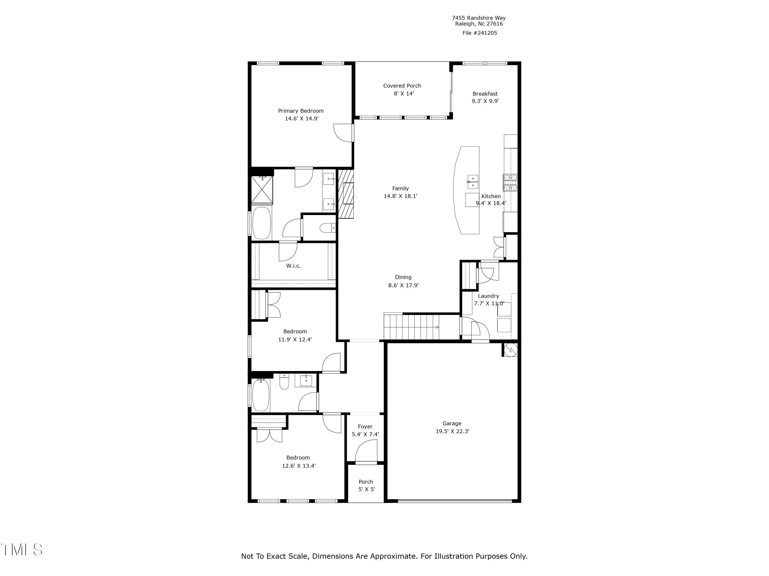 7455 Randshire Way Raleigh, NC 27616 - Photo 2 of 35 7455 Randshire 1st flr jpg