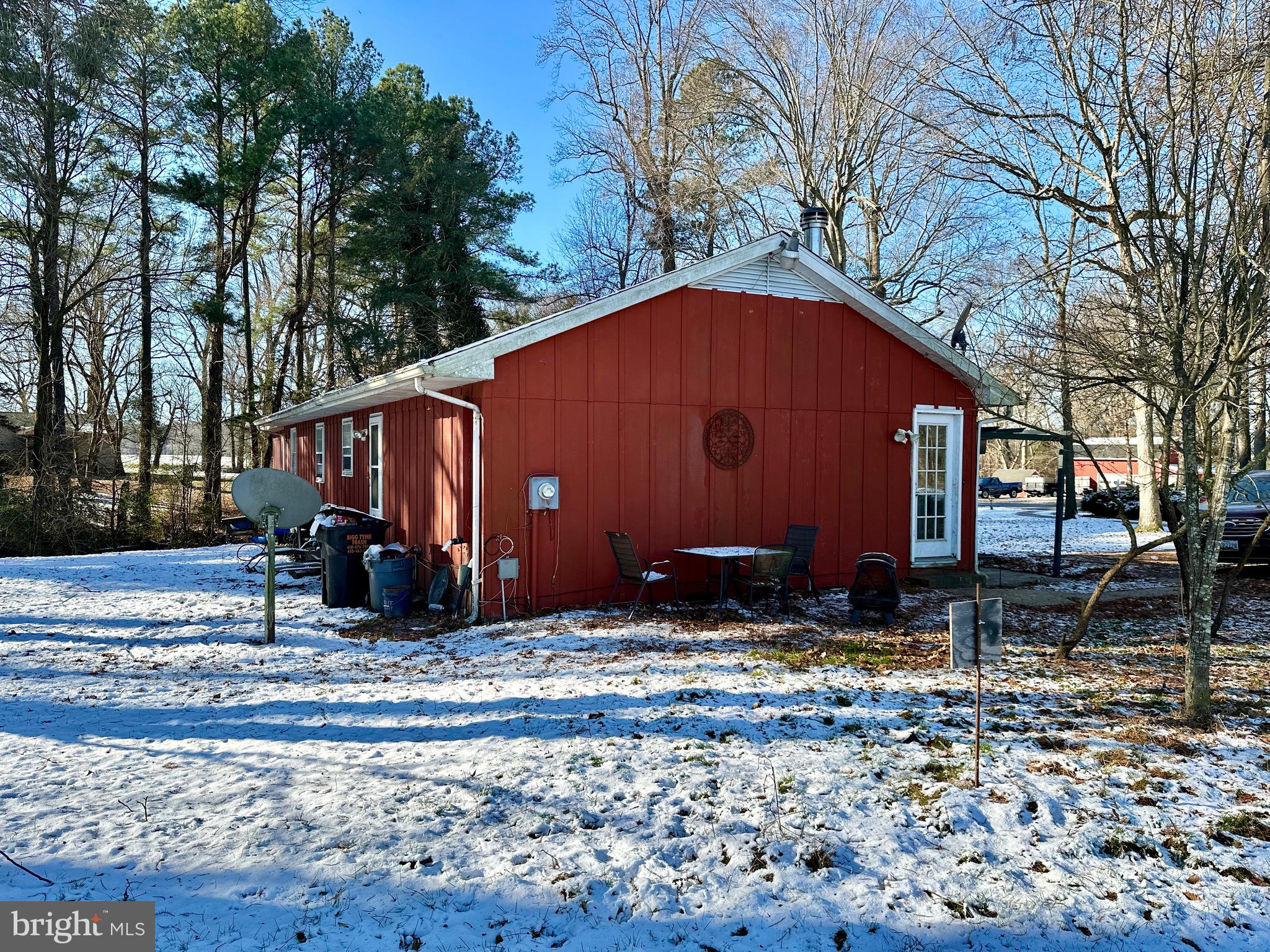3675 Seaman Road Preston, MD 21655 - Photo 29 of 35 a house view with a barn in front of it
