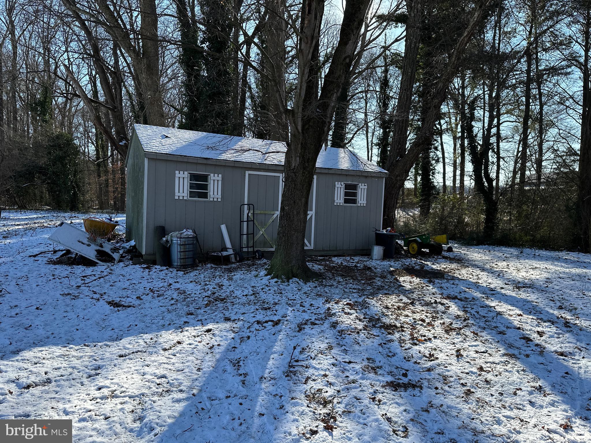 3675 Seaman Road Preston, MD 21655 - Photo 32 of 35 a view of a house with a yard and large trees