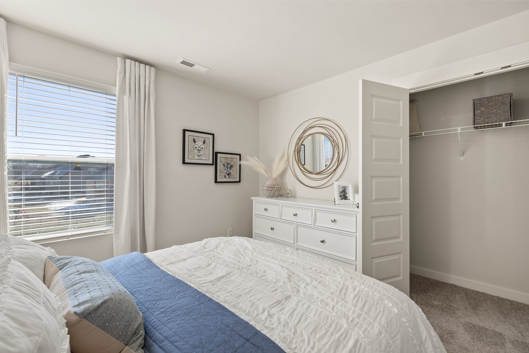 1517 Cherry Tree Lane Mount Juliet, TN 37122 - Photo 51 of 56 a bedroom with a bed and a window