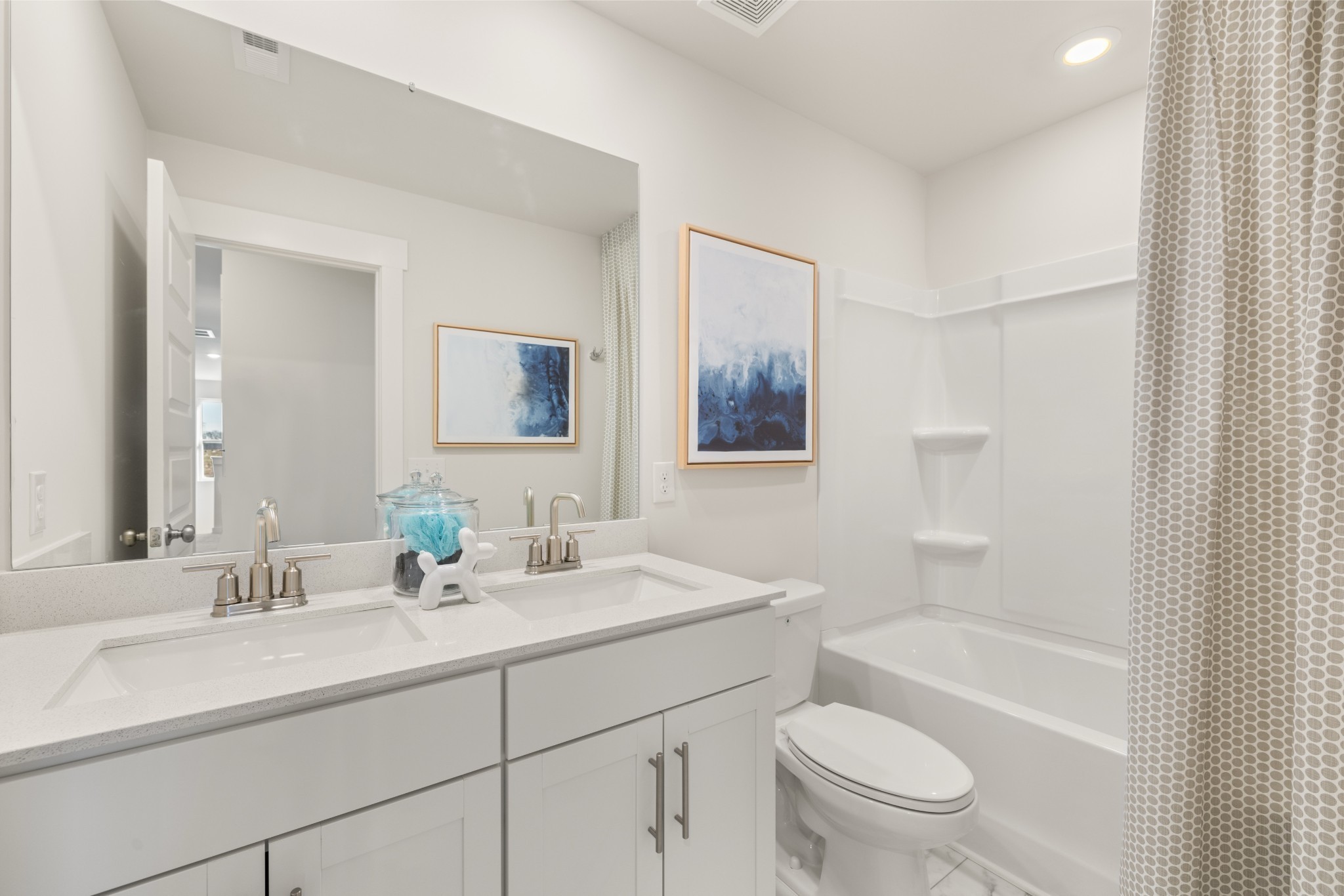 1517 Cherry Tree Lane Mount Juliet, TN 37122 - Photo 55 of 56 a bathroom with a sink a toilet and shower