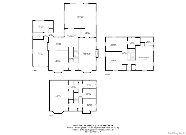 a picture of floor plan