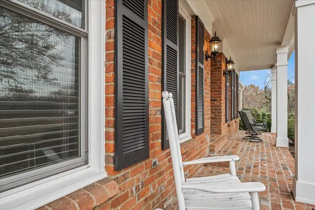 a view of balcony and patio