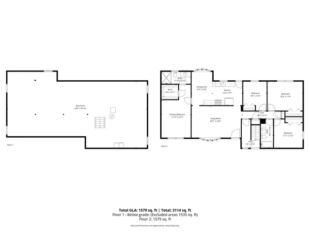 a picture of a floor plan