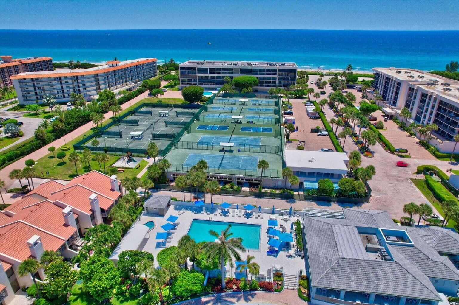 2707 North Ocean Boulevard, Unit D205 Boca Raton, FL 33431 - Photo 47 of 51 an aerial view of multiple house