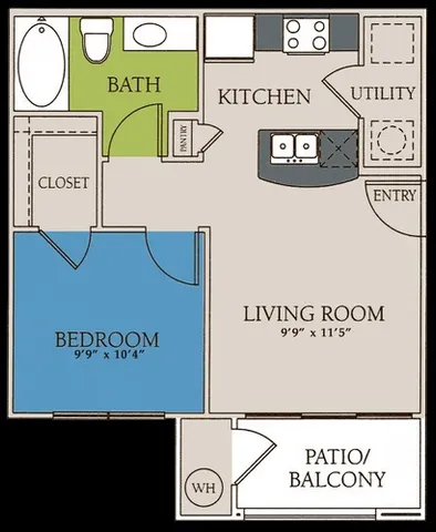 a view of a livingroom with a ceiling fan and window