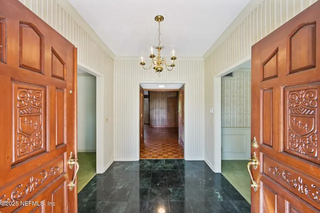 a view of a room with window