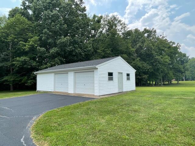 78 Robertson Ridge Road Axton, VA 24054 - Photo 19 of 22 a view of a backyard of the house