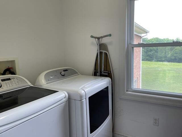 78 Robertson Ridge Road Axton, VA 24054 - Photo 7 of 22 a utility room with dryer and washer