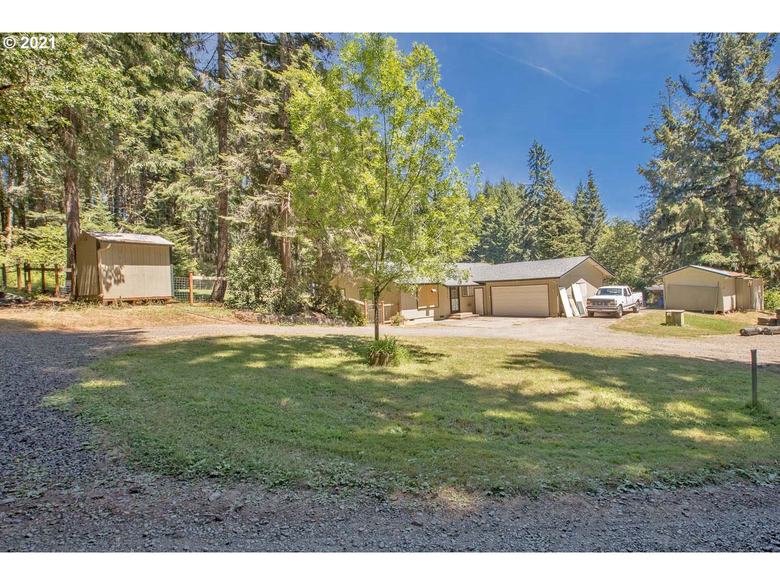 90361 Baker Road Elmira, OR 97437 - Photo 26 of 26 a view of a house with a yard