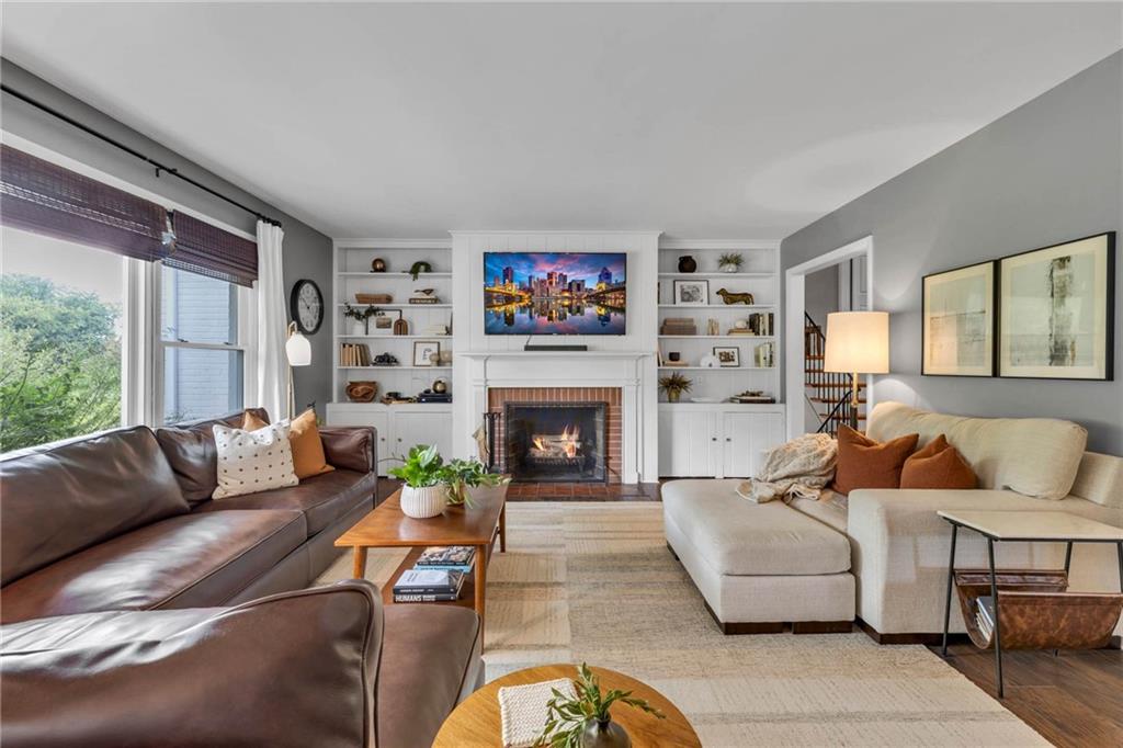 139 Laurel Drive Beaver, PA 15009 - Photo 17 of 46 a living room with furniture and a fireplace