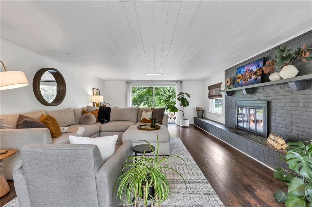 139 Laurel Drive Beaver, PA 15009 - Photo 24 of 46 a living room with fireplace furniture and a fireplace