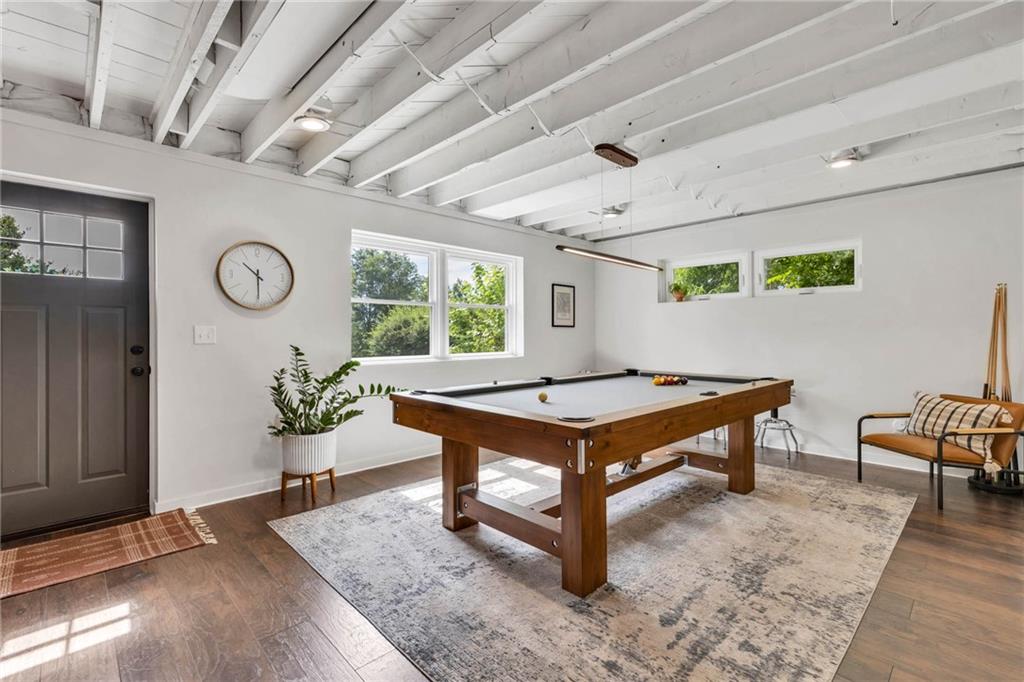 139 Laurel Drive Beaver, PA 15009 - Photo 28 of 46 a room with furniture and wooden walls