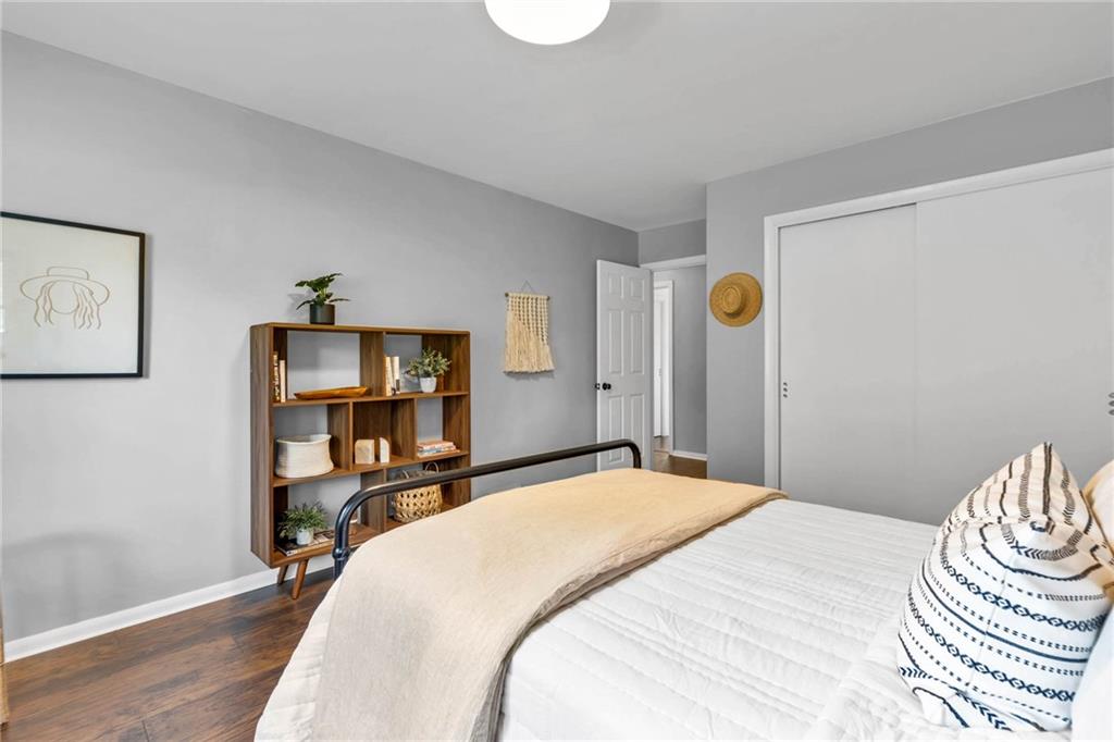 139 Laurel Drive Beaver, PA 15009 - Photo 34 of 46 a bedroom with a bed and a chair