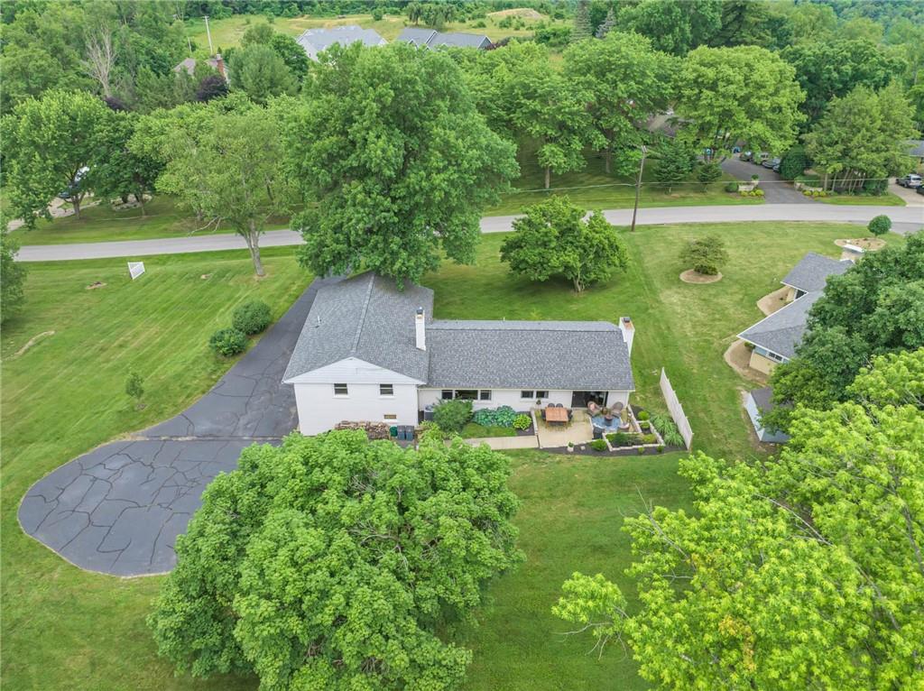 139 Laurel Drive Beaver, PA 15009 - Photo 42 of 46 an aerial view of a house with yard and outdoor seating